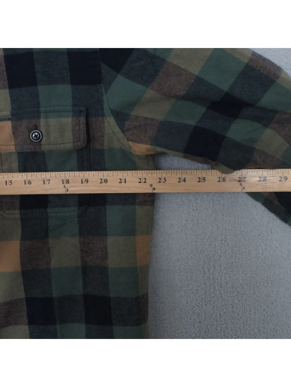 J.Crew Sherpa Lined Flannel Shirt Jacket Mens M Plaid Shacket Green Blue